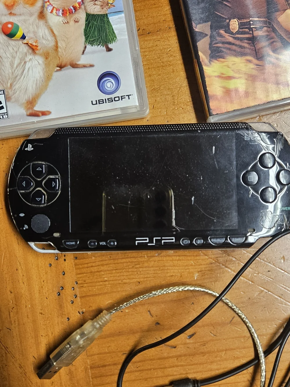 Sony PSP Slim Portable Console Bundle in Black